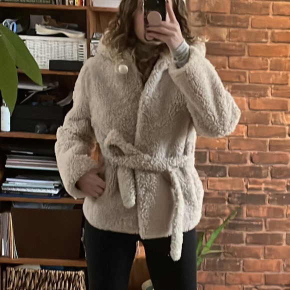 Real Shearling Coat - Picture 12 of 13